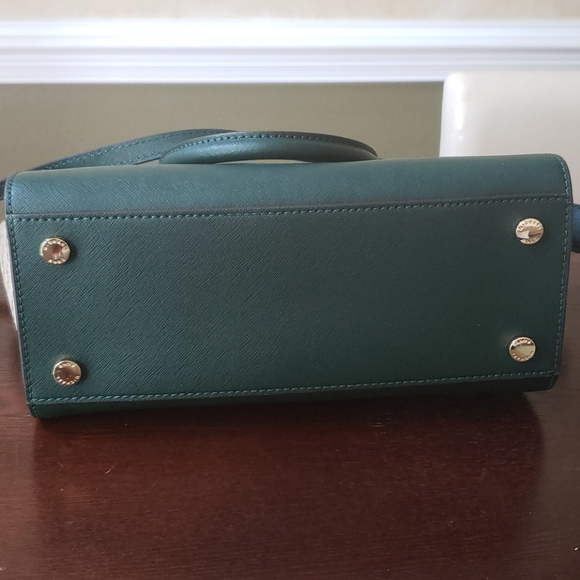 Michael Kors Limited Edition Green Satchel NWT - Picture 8 of 16
